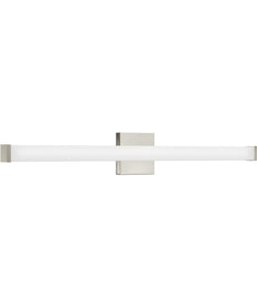 Phase 6.1 36 in. 5CCT Integrated LED Linear Vanity Light Brushed Nickel