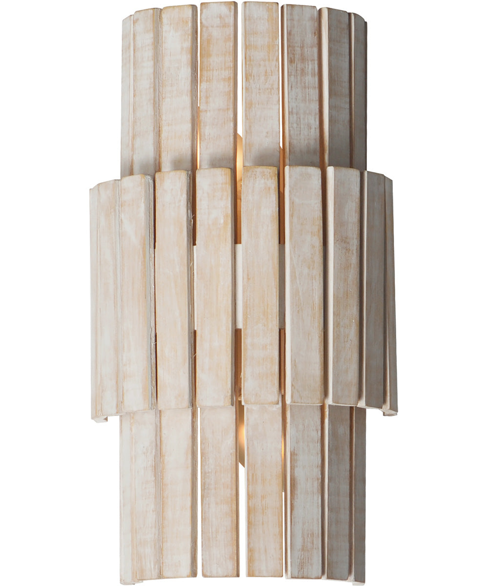 Satori 2-Light Wall Sconce Ecru