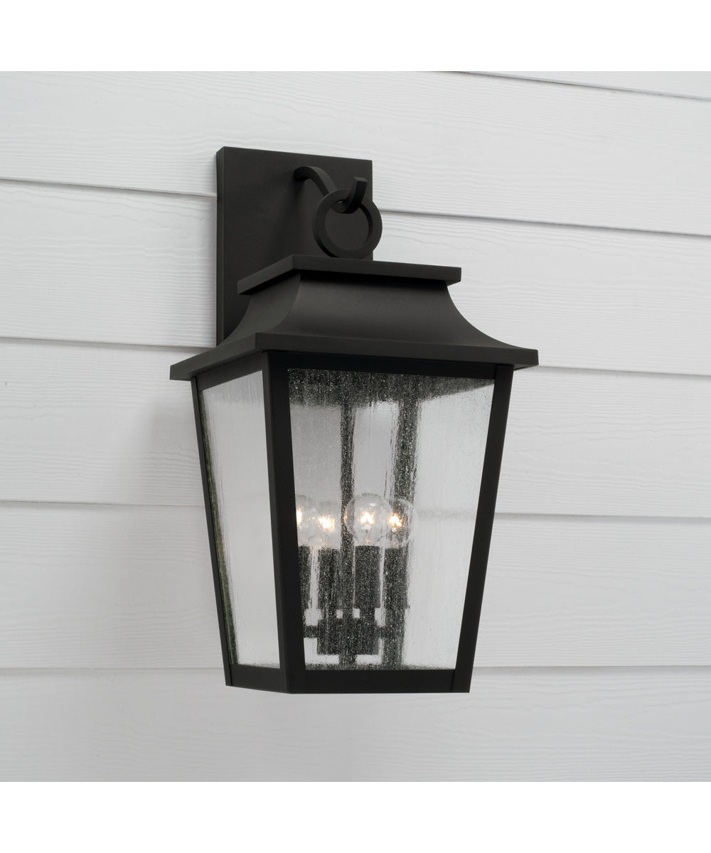Chandler 4-Light Outdoor Wall-Lantern Black