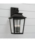 Chandler 4-Light Outdoor Wall-Lantern Black