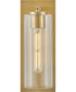 Lane 1-Light Medium Single Light Sconce in Lacquered Brass