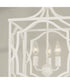Anna 3-Light Foyer Textured White