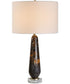 Dames Dark Marble Table Lamp