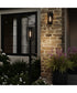 Shaw 19 Inch 1 Light Outdoor Post Light with Clear Glass Textured Black