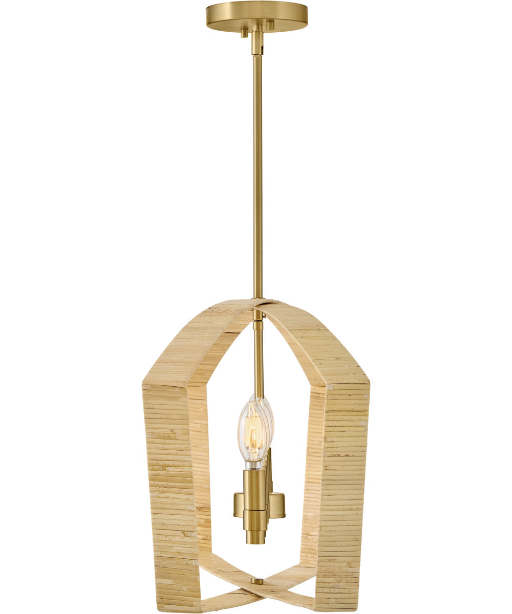 Sammi 6-Light Large Six Light Linear in Lacquered Brass
