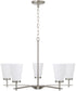 Drake 5-Light Chandelier Brushed Nickel