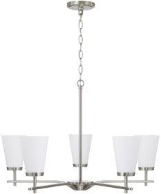 Drake 5-Light Chandelier Brushed Nickel
