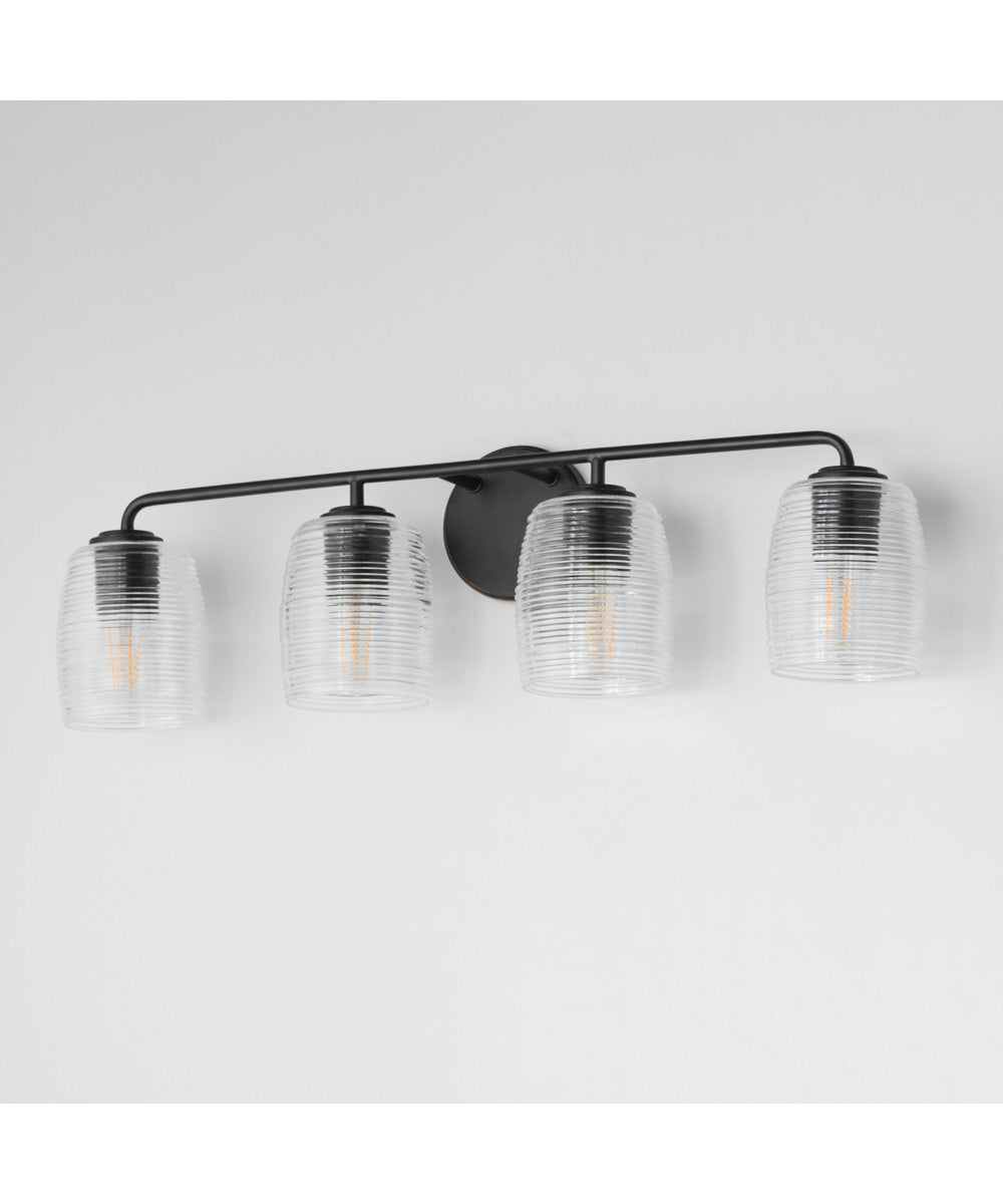 Honey 4-Light Bath Vanity Kentucky Bronze