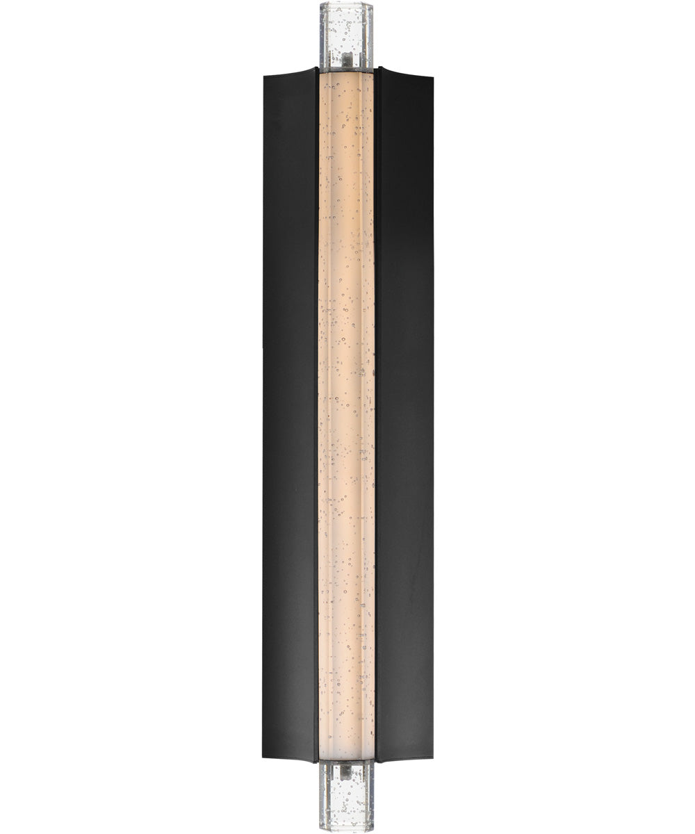Hyperion 24 inchLED Wall Sconce Black