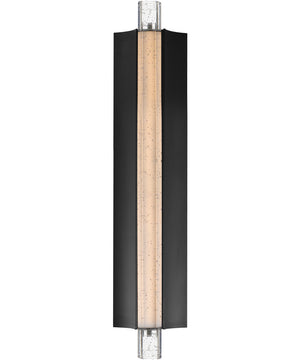 Hyperion 24 inchLED Wall Sconce Black