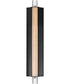 Hyperion 24 inchLED Wall Sconce Black