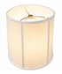 14"x16"x17" Large Drum Lampshade White Shantung, Large Cylinder Replacement Lamp Shade for Tall Table Lamps