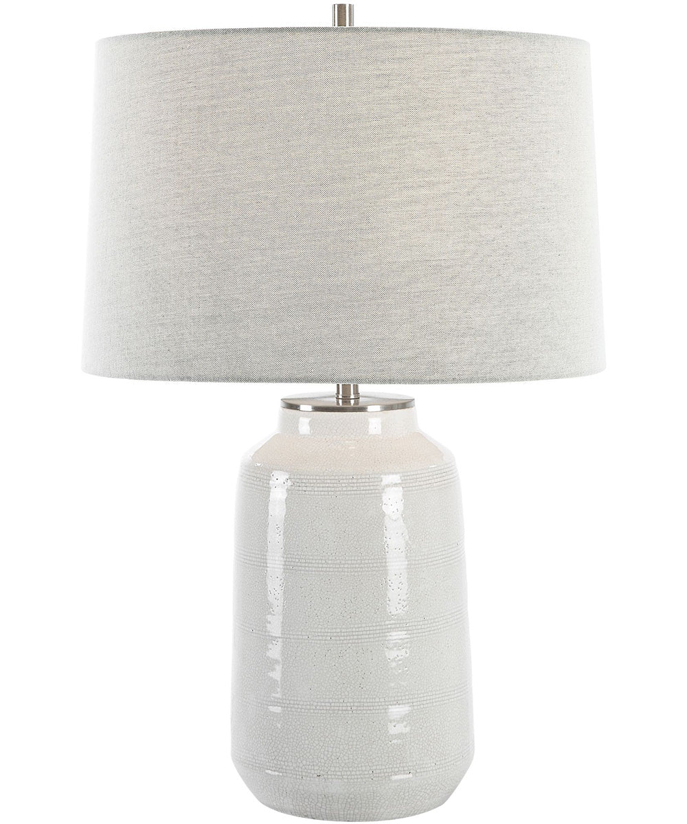 Odawa White Farmhouse Table Lamp