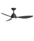 Drifter 52 inch Outdoor Fan w LED Black