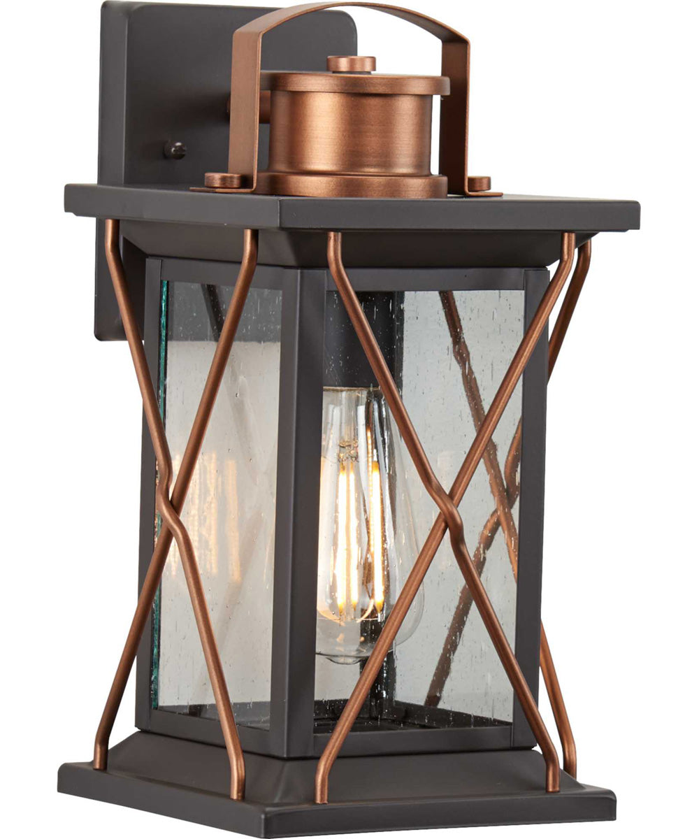 Barlowe 1-Light Small Wall Lantern Antique Bronze