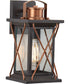 Barlowe 1-Light Small Wall Lantern Antique Bronze
