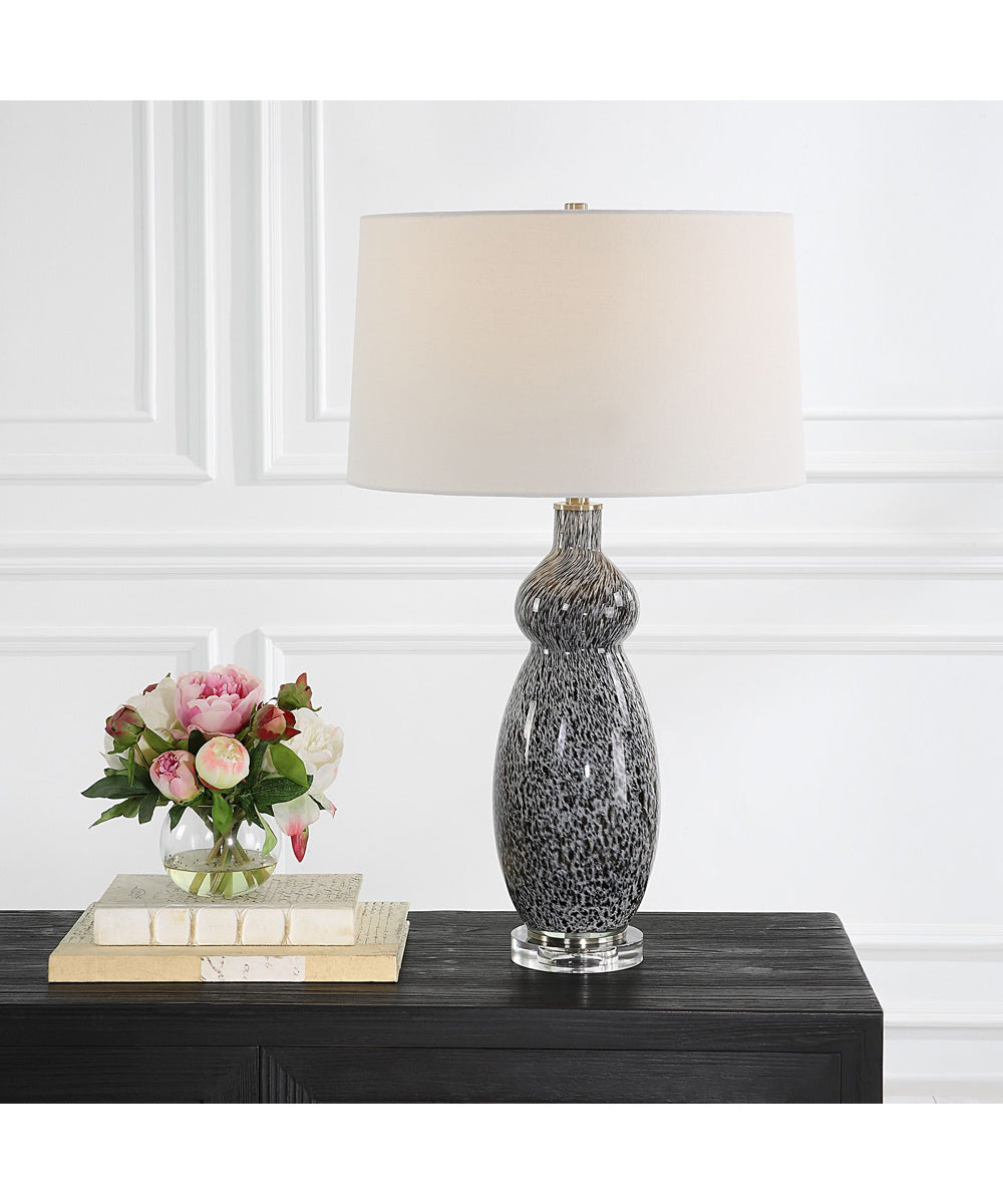 Velino Curvy Glass Table Lamp
