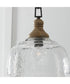 Julian 1-Light Pendant Grey Wash and Iron Silk