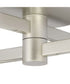 Pivot LED 4-Light Semi-Flush or Wall Mount Fixture Burnished Nickel