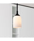 Solara 1-Light Pendant Matte Black