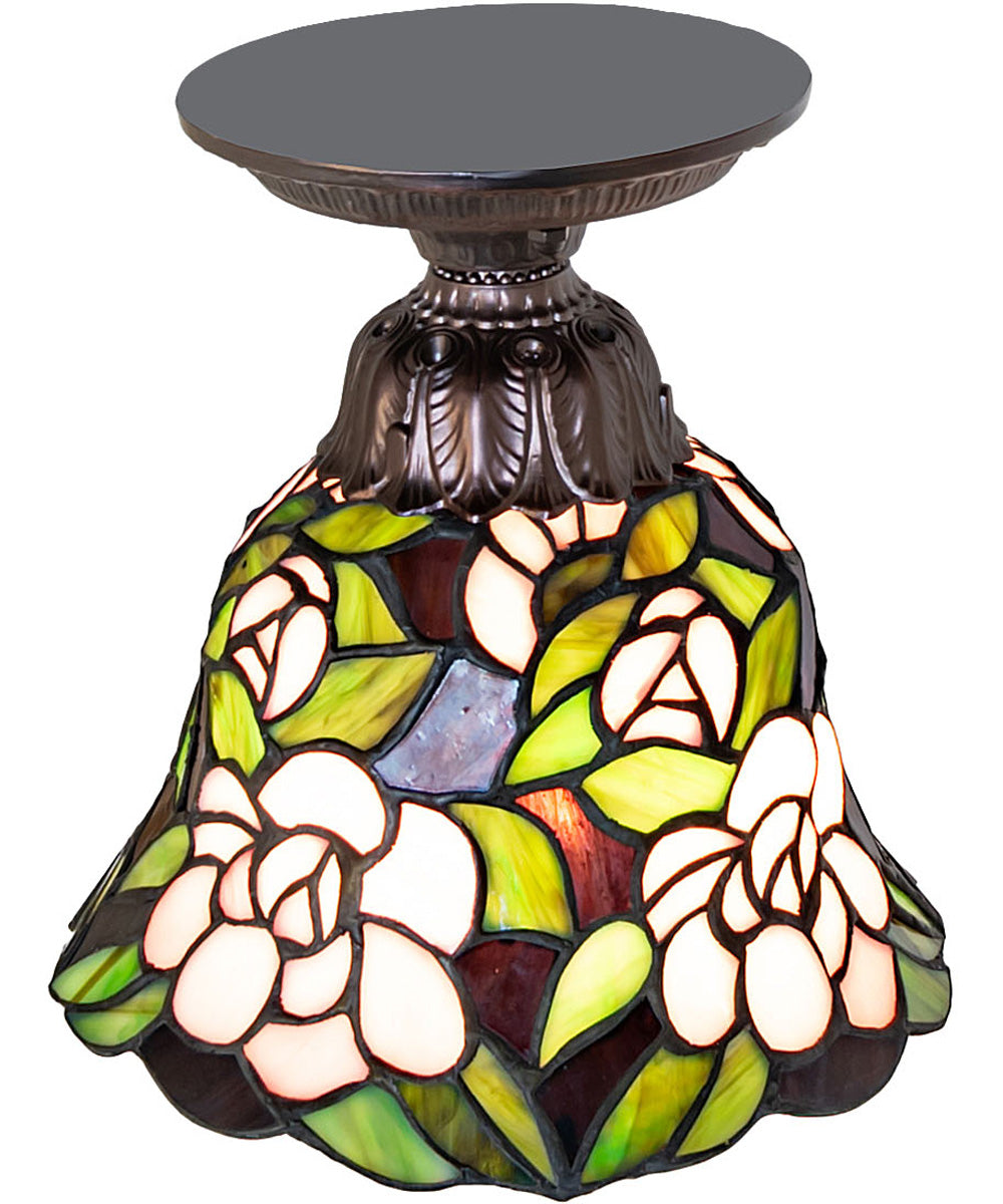 8" Wide Begonia Flushmount