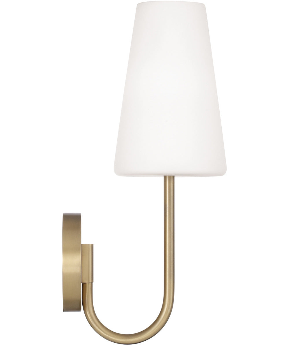 Averitt 1-Light Sconce Aged Brass