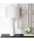 Sonata Textured White Table Lamp