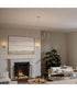 Ilia 6-Light Large Chandelier Brushed Nickel