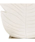 Palm Leaf White Table Lamp