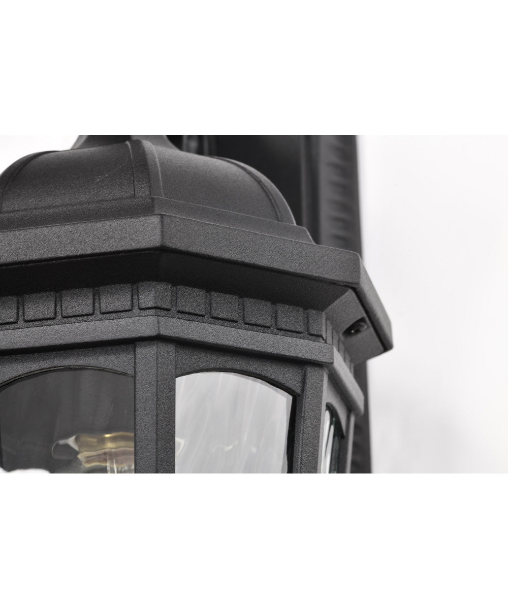 East River 1-Light Outdoor Matte Black