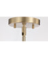 Easton 1-Light Pendant Burnished Brass