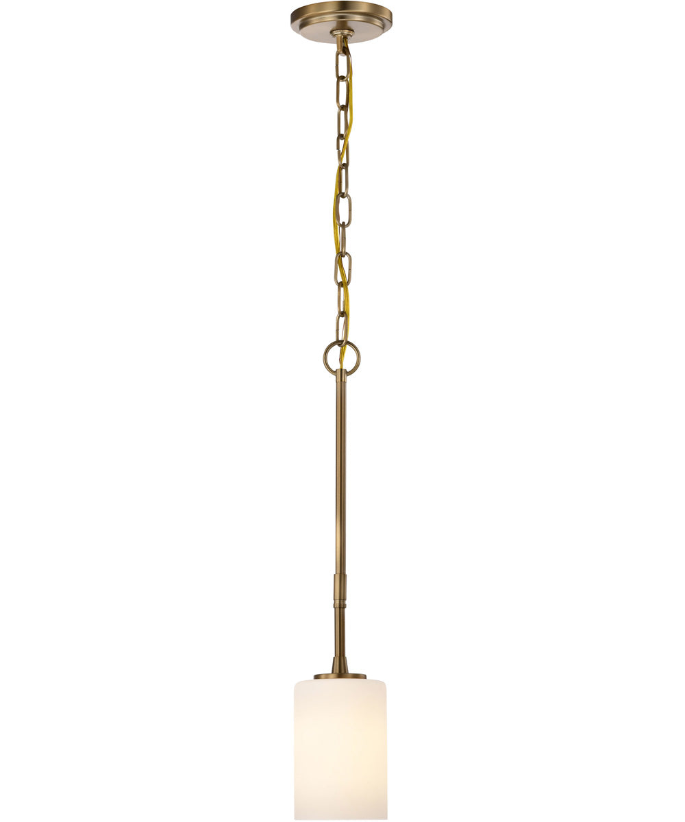 Liam 1-Light Pendant Burnished Brass