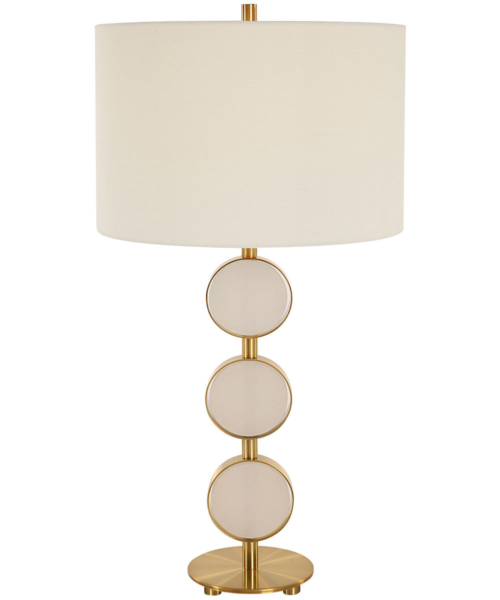 Three Rings Contemporary Table Lamp