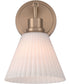 Pleated II 1-Light Lighting Premium Bronze