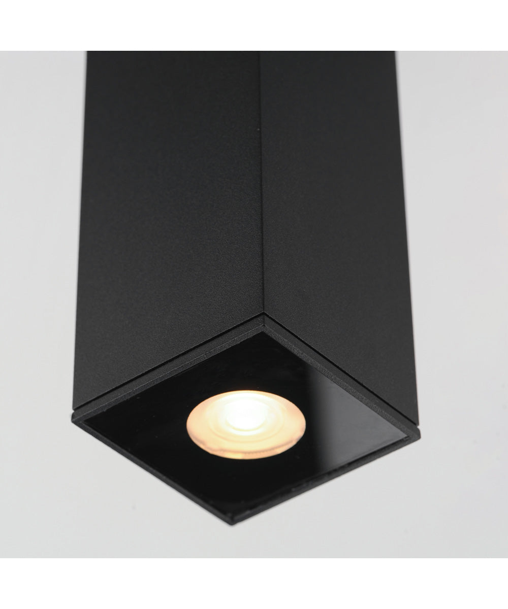 Culvert 7.5 inch LED Outdoor Flush Mount Black