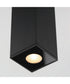Culvert 7.5 inch LED Outdoor Flush Mount Black