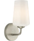 Celino 1-Light Wall Sconce Brushed Nickel