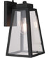 Sorano 1-Light Outdoor Lighting Textured Black
