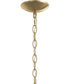 Ilia 9-Light Two-Tier Chandelier Brushed Gold