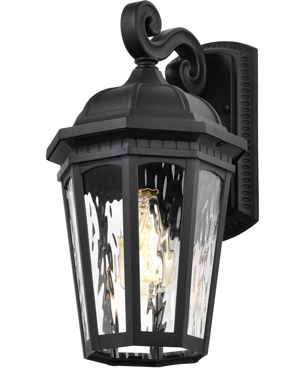 East River 1-Light Outdoor Matte Black