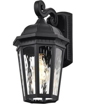 East River 1-Light Outdoor Matte Black
