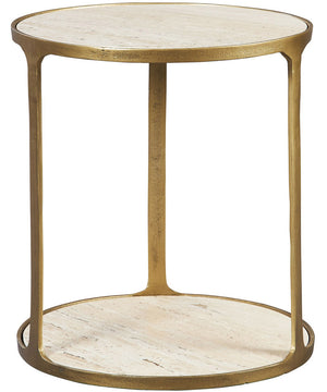 Clench Brass Side Table