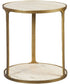Clench Brass Side Table