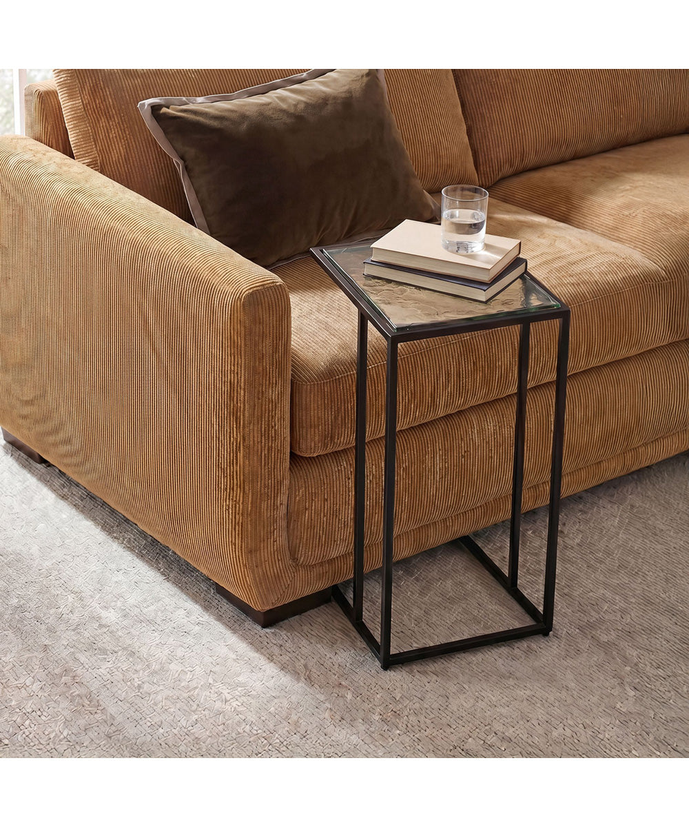 Mateo Glass Top Accent Table