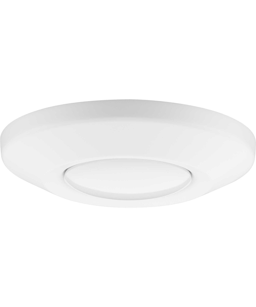 Intrinsic 7” White Flush Mount LED Adjustable Eyeball Satin White