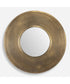 Axel Round Brass Mirror