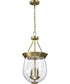 Boliver 3-Light Pendant Vintage Brass