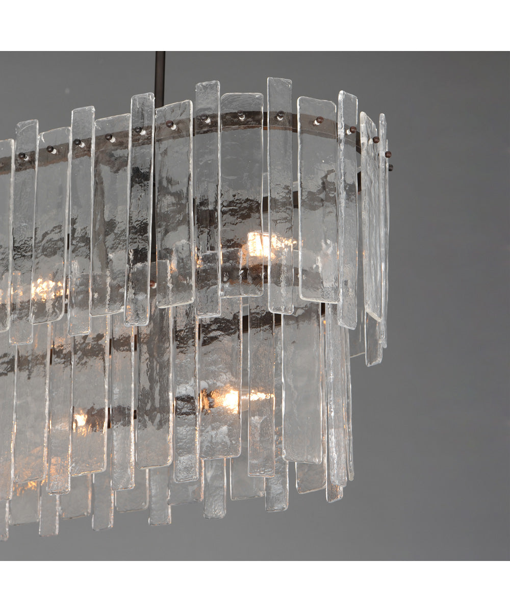 Warren 8-Light Linear Dark Bronze