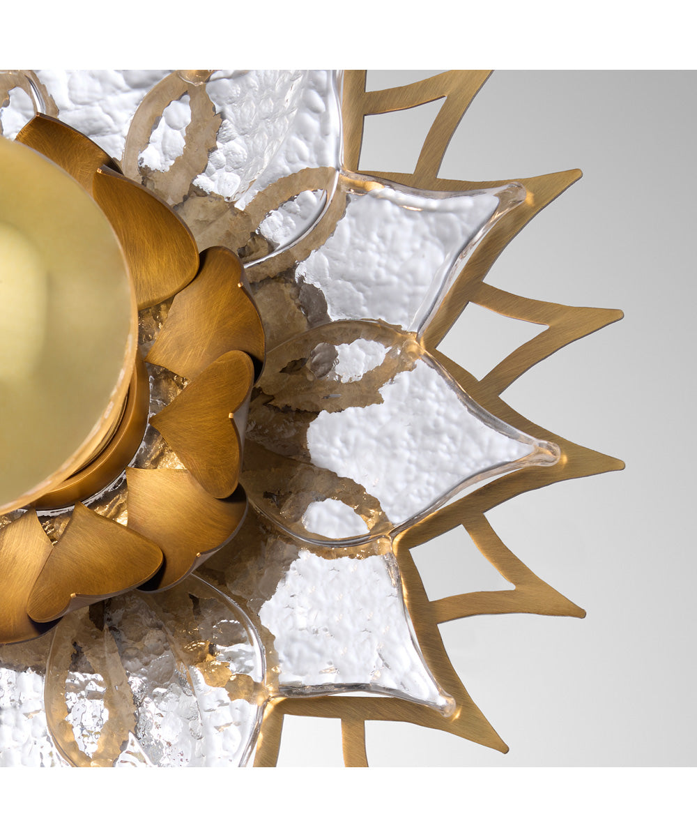 Ondine Wall Sconce Brushed Brass