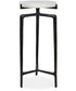 Tobias White Marble Slab Drink Table